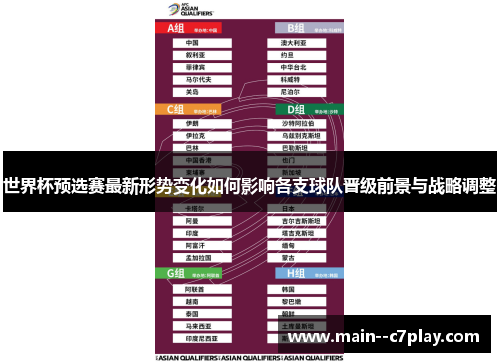 世界杯预选赛最新形势变化如何影响各支球队晋级前景与战略调整 世界杯预选赛最新形势变化如何影响各支球队晋级前景与战略调整